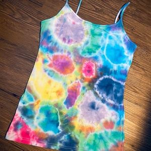 My Art - Amoeba Tie-Dye Tank Top